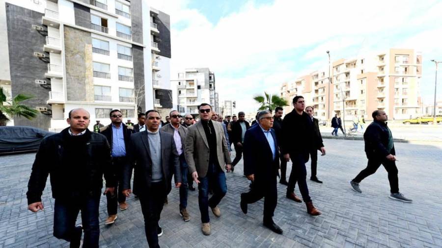 وزير الإسكان ومحافظ الدقهلية يتفقدان مشروعي «جنة» و«سكن مصر» بالمنصورة الجديدة