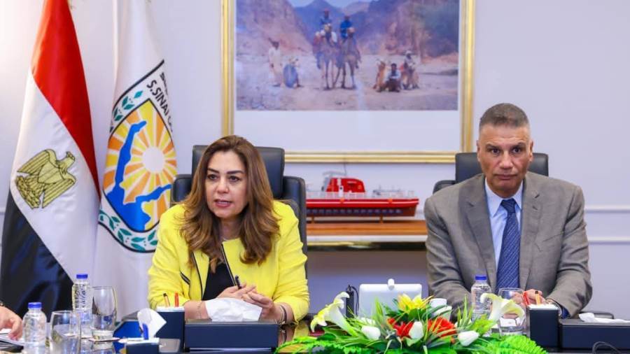 وزيرة التنمية المحلية تتابع مشروع «جرين شرم» لتحويل المدينة لوجهة سياحية خضراء