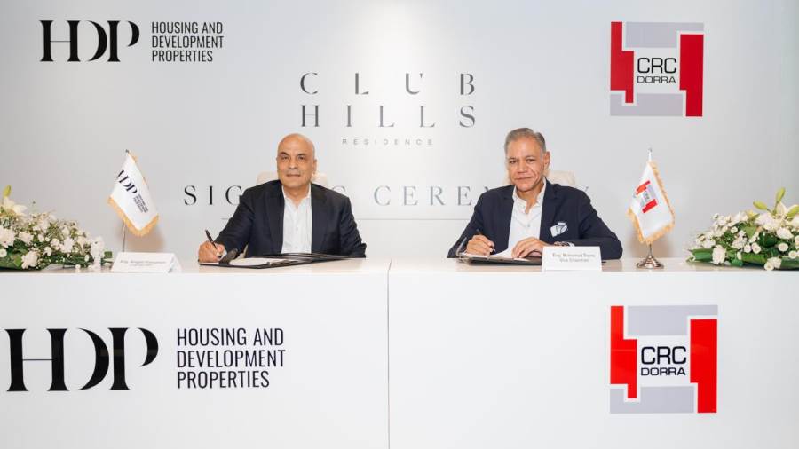 شركة التعمير والإسكان  تتعاقد مع CRC Dorra لتنفيذ مشروع Club Hills Residence بـ 6 أكتوبر