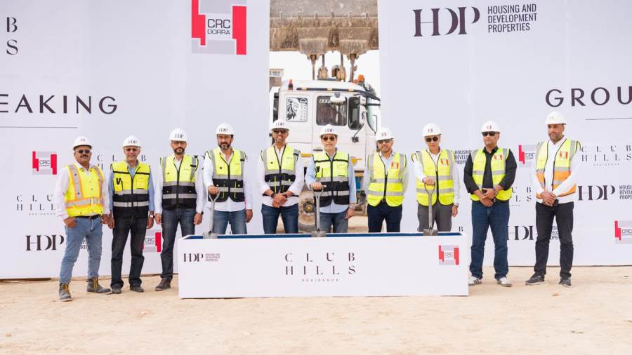 شركة التعمير والإسكان العقارية وCRC Dorra يضعان حجر الأساس لمشروع Club Hills Residence  بـ 6أكتوبر