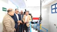 وزير الإسكان ومحافظ كفر الشيخ يفتتحان محطة مياه «دقميرة» ضمن مبادرة «حياة كريمة»