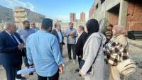 بقيادة نفيسة هاشم.. وفد من قطاع الإسكان يزور البحيرة لمتابعة المشروعات وتقديم الدعم الفني