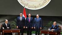 «تطوير مصر» توقع ثلاث اتفاقيات شراكة لمشروع «أبراج ومارينا المونت جلالة» بالعين السخنة