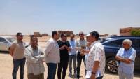 رئيس جهاز الشروق يتابع ميدانيًا مشروعات الطرق والمرافق بالمناطق المضافة