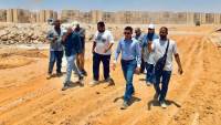 رئيس جهاز حدائق العاصمة يتابع تنفيذ مشروعات المرافق بالمرحلة الخامسة لوحدات «سكن لكل المصريين» 