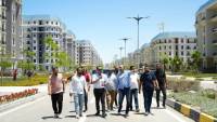 نائب رئيس هيئة المجتمعات العمرانية يتابع تنفيذ مشروع "ظلال" للإسكان الفاخر بمدينة العبور