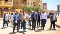 استجابة لشكاوى المواطنين .. وزيرة الإسكان تتوجه إلى الحي المتميز بمدينة بدر لمتابعة الأعمال الجارية