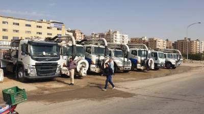 شركات المياه والصرف وأجهزة المدن ترفع حالة الاستعداد القصوى 