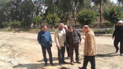 رئيس جهاز النوبارية الجديدة يتفقد شبكات الصرف الصحى بالمدينة