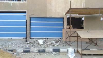 جهاز مدينة بدر يزيل مخالفة بإحدى الوحدات السكنية