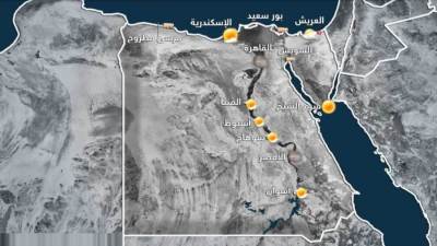 حالة الطقس اليوم 3 - 4 - 2020