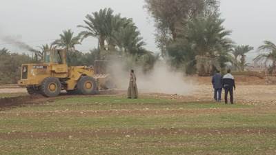 جهاز سوهاج الجديدة يسترد قطعة أرض 1,5 فدان متعدى عليها