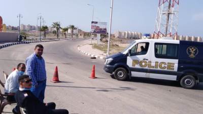 إغلاق شاطئ مدينة دمياط الجديدة لمنع تجمعات المصطافين