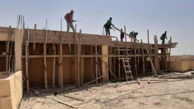 جهاز الشروق ينفذ إزالة فورية لمخالفة بناء بالمنطقة السادسة بالمدينة