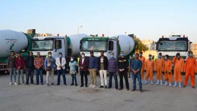 حملات تطهير وتعقيم موسعة بأسيوط الجديدة للوقاية من فيروس كورونا