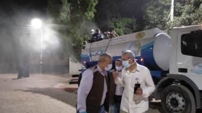 شركة مياه أسيوط تواصل تعقيم وتطهير المنشآت العامة 