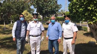 رئيس جهاز برج العرب الجديدة يتابع اجراءات منع تجمعات المواطنين