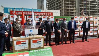 شركة (cscec) الصينية المنفذة لأبراج العاصمة تقدم مساعدات طبية لمصر