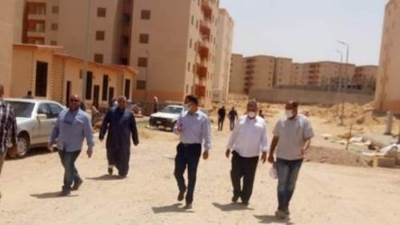 %70 نسبة إنجاز 9024 وحدة سكنية لموظفي العاصمة الإدارية الجديدة