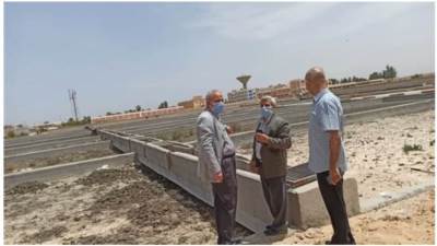 كمال بهجات يتفقد محطة البيوجاز بالصالحية الجديدة