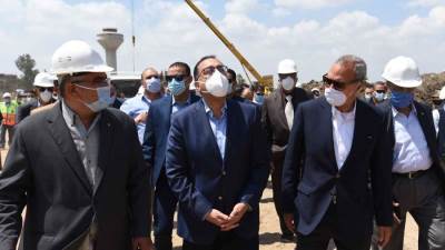 مدبولي يتفقد مشروع رفع كفاءة طريق بنها - المنصورة وكوبري قلما العلوي