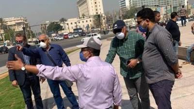 جمال طلعت يتفقد مشروعى تطوير ميدان التحرير وممشى أهل مصر