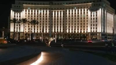 بتكلفة ٦٠ مليون جنيه.. ( الصوت والضوء) تضع اللمسات النهائية لإضاءة ميدان التحرير