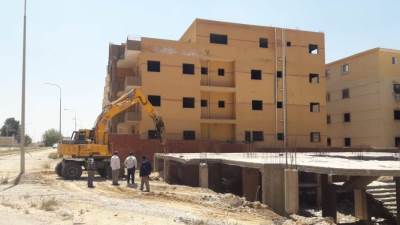  جهاز القاهرة الجديدة يتلقى 3466 طلب تصالح في مخالفات  البناء