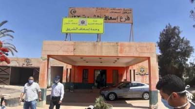 جهاز الشروق يرفع كفاءة وحدة إسعاف مدخل 2