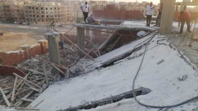 بالصور.. حملة فورية لإزالة دور مخالف بمدينة الشروق 