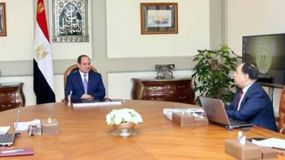 السيسي يوجه بإنهاء وفض المنازعات الضريبية لصيانة موارد الدولة