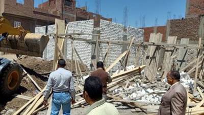 «6 أكتوبر» يشن حملات مكبرة لإزالة مخالفات البناء والتعديات ورفع الإشغالات