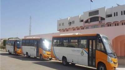 «أسيوط الجديدة» توفر أتوبيسات لنقل طلاب الثانوية العامة أيام الامتحانات