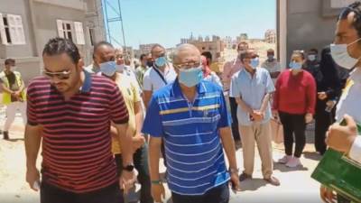 بالفيديو .. وكيل أول وزارة الإسكان يتفقد مشروع الإسكان الاجتماعي بالغردقة