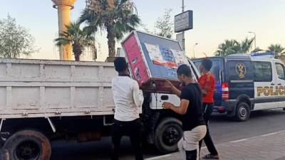 حملة مكبرة لإزالة الإشغالات والمخالفات بمدينة دمياط الجديدة