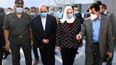 وزيرا «الشباب» و«التضامن» يتفقدان حي الأسمرات: أصبح من أفضل الأماكن بالقاهرة