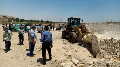 استرداد 11 قيراط أملاك دولة بمركز أبنوب في أسيوط