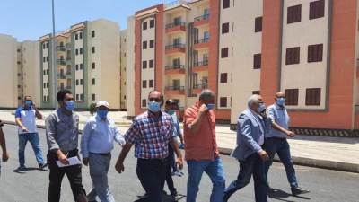 الانتهاء من تنفيذ 4600 وحدة سكنية جارٍ تنفيذها بالعاشر من رمضان