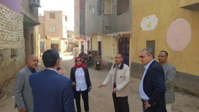 نائب "القابضة لمياه الشرب" يتفقد الوصلات المنزلية بالمنوفية