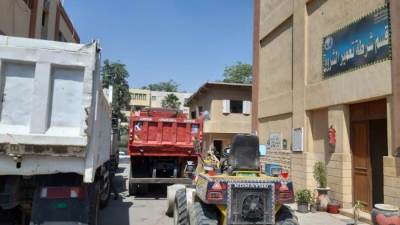 «الشيخ زايد» و«السادات» ينفذان حملات لضبط المخالفات ورفع الإشغالات