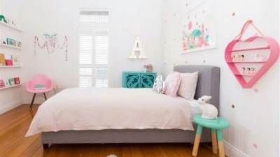 ألوان متنوعة لغرف نوم الأطفال
