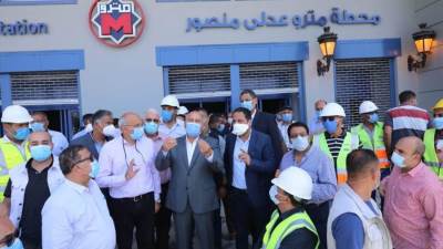 السيسي يفتتح المرحلة الرابعة من الخط الثالث لمترو الأنفاق (بث مباشر)