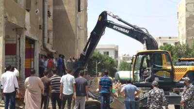 بعد تحويلها لـ22 محلا.. استرداد 11 وحدة مخالفة بالحي الثالث بـ«القاهرة الجديدة» (صور)