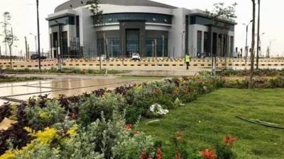 بالصور .. شاهد المدينة الرياضية في العاصمة الإدارية الجديدة