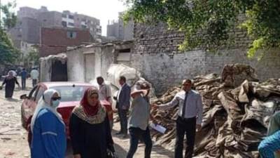 نقل 109 أسر من عشوائيات إسطبل عنتر إلى الأسمرات