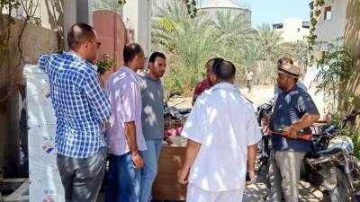 حملة مكبرة بمدينة دمياط الجديدة لضبط وصلات المياه الخلسة 