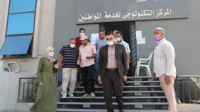 بالصور.. إقبال المواطنين للتصالح فى مخالفات البناء بـ6 اكتوبر قبل موعد الإزالة