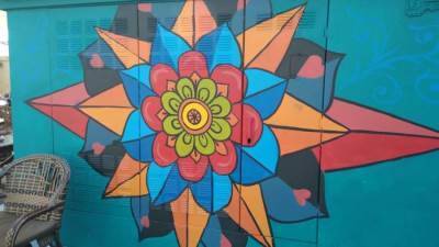 حملة لتجميل أكشاك الكهرباء بمدينة دمياط الجديدة