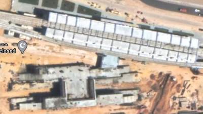 من الأقمار الصناعية | متابعة لأعمال قطار (السلام - العاشر) الكهربائي