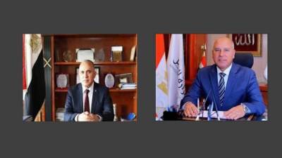 وزيرا النقل والري  يبحثان دفع  المشروعات المشتركة لسرعة إنجازها